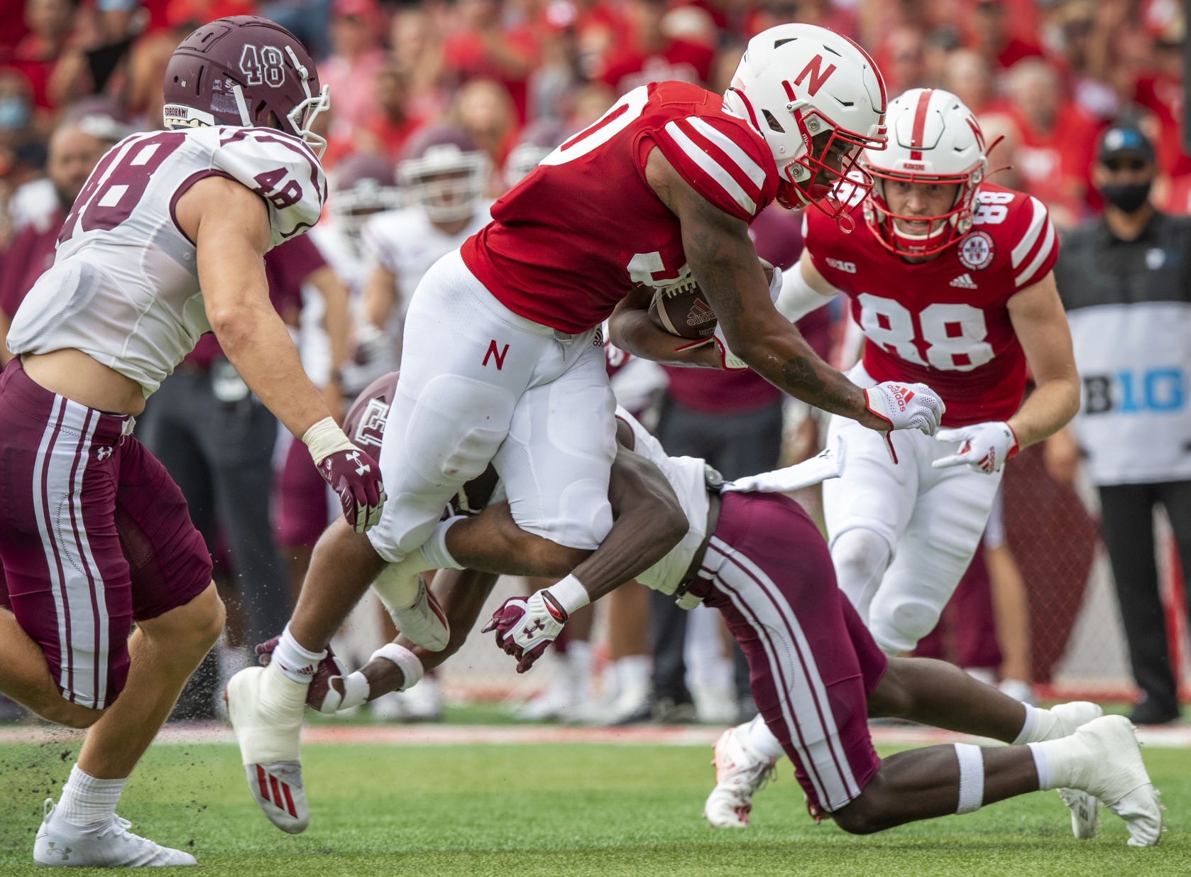 Fordham vs. Nebraska, 9.4